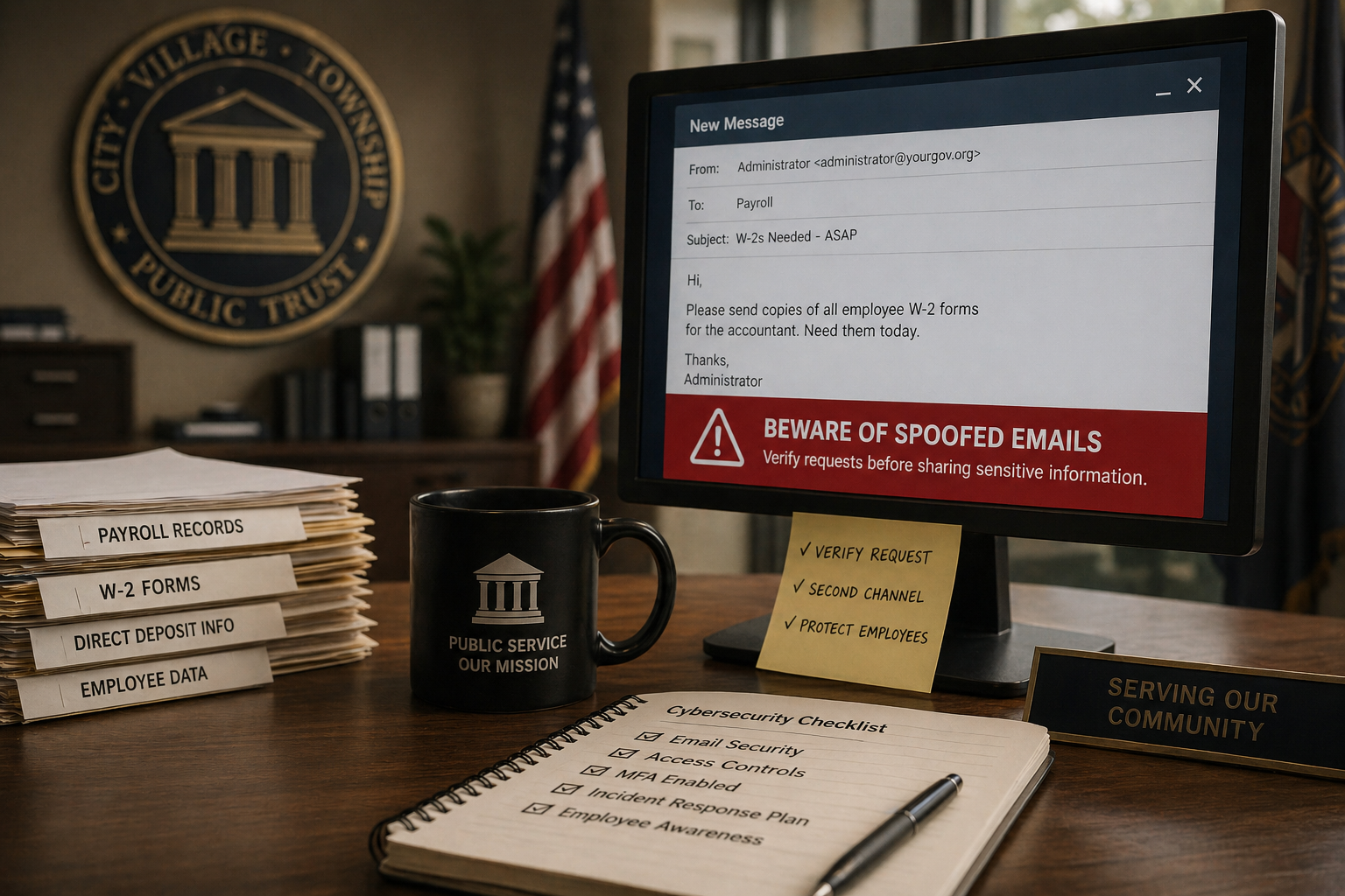 When Payroll Requests Become a Cyber Risk For Local Government