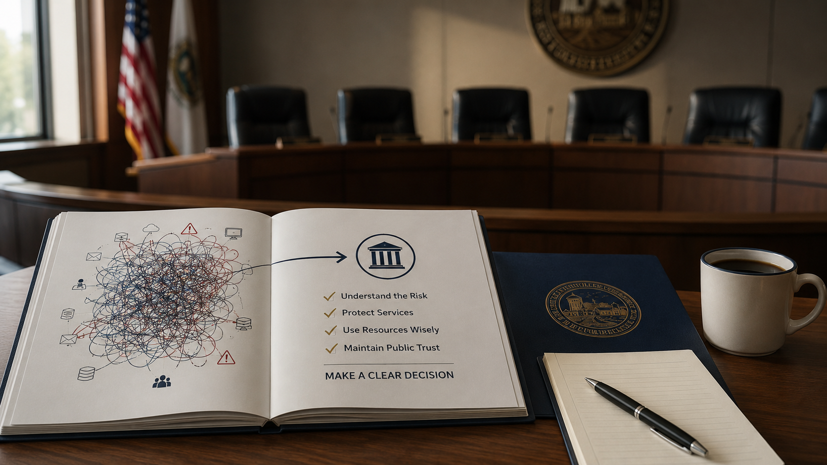 How to Present Technology Risk to a Village Board Without Turning It Into an IT Meeting