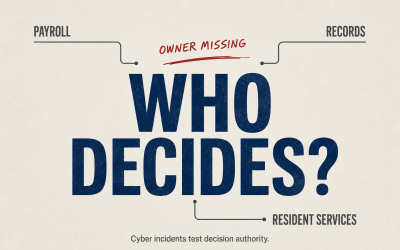 Municipal Cyber Incident Roles and Decision Authority